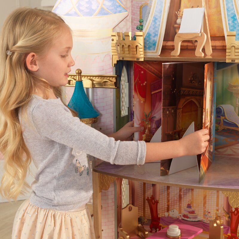 Kidkraft disney princess royal store celebration dollhouse